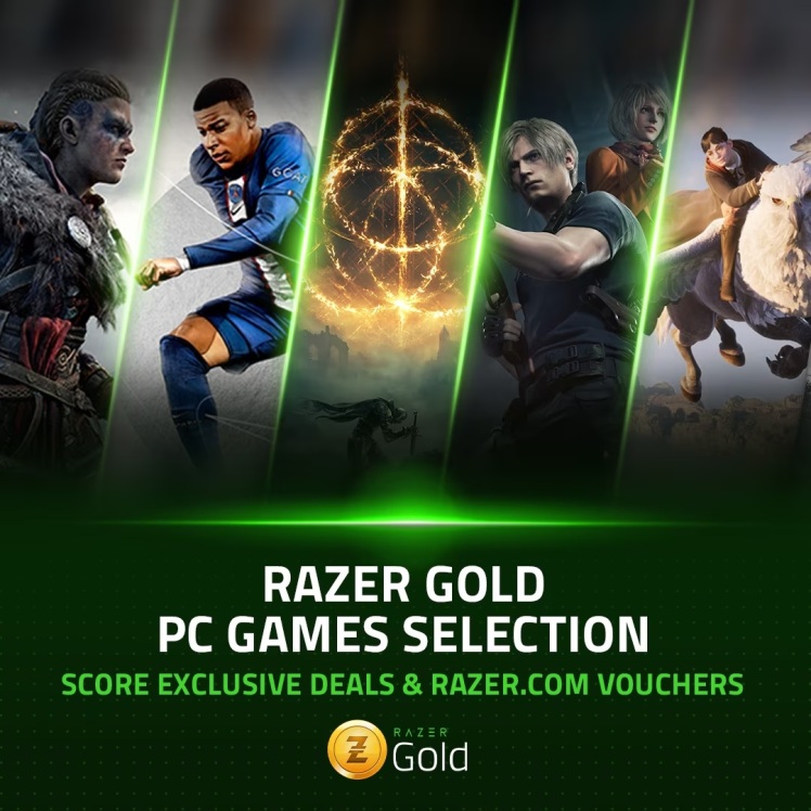 با خرید بازی های رایانه ای، کوپن RAZER.COM دریافت کنید