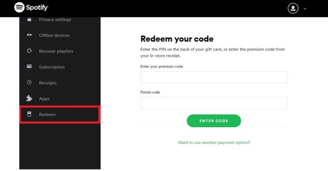 آموزش ریدیم کردن گیفت کارت اسپاتیفای